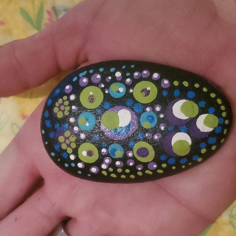 Mandala stone
